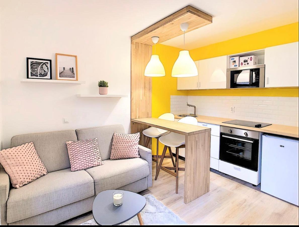 Centre Saint-Gervais Studio Jaune Moderne Proche Telecabine 2 Pers エクステリア 写真